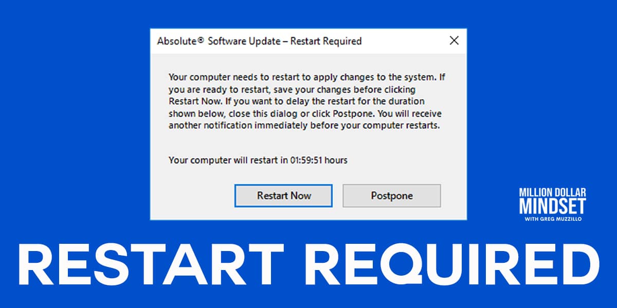 Restart Required